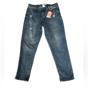 NWT Arula Destructive Girlfriend Jeans - Womens Size 10 - Blue